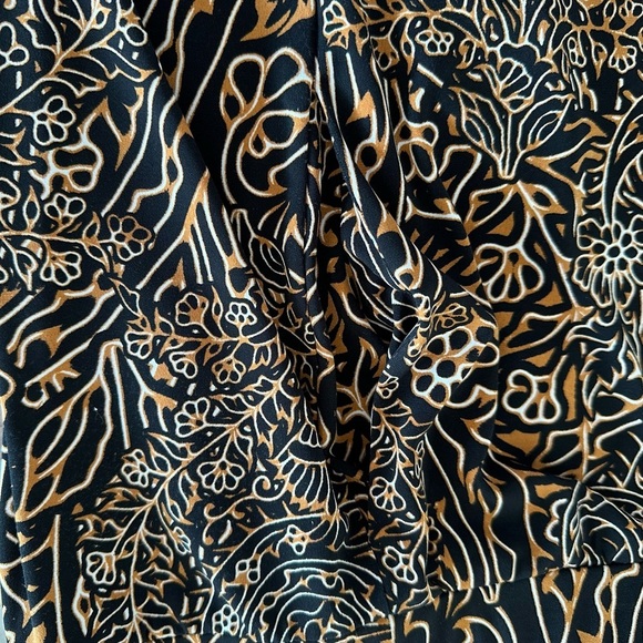 Susan Graver Liquid Knit Pull-on Wide Leg Capri Crop Pants Size 3X - Picture 5 of 12